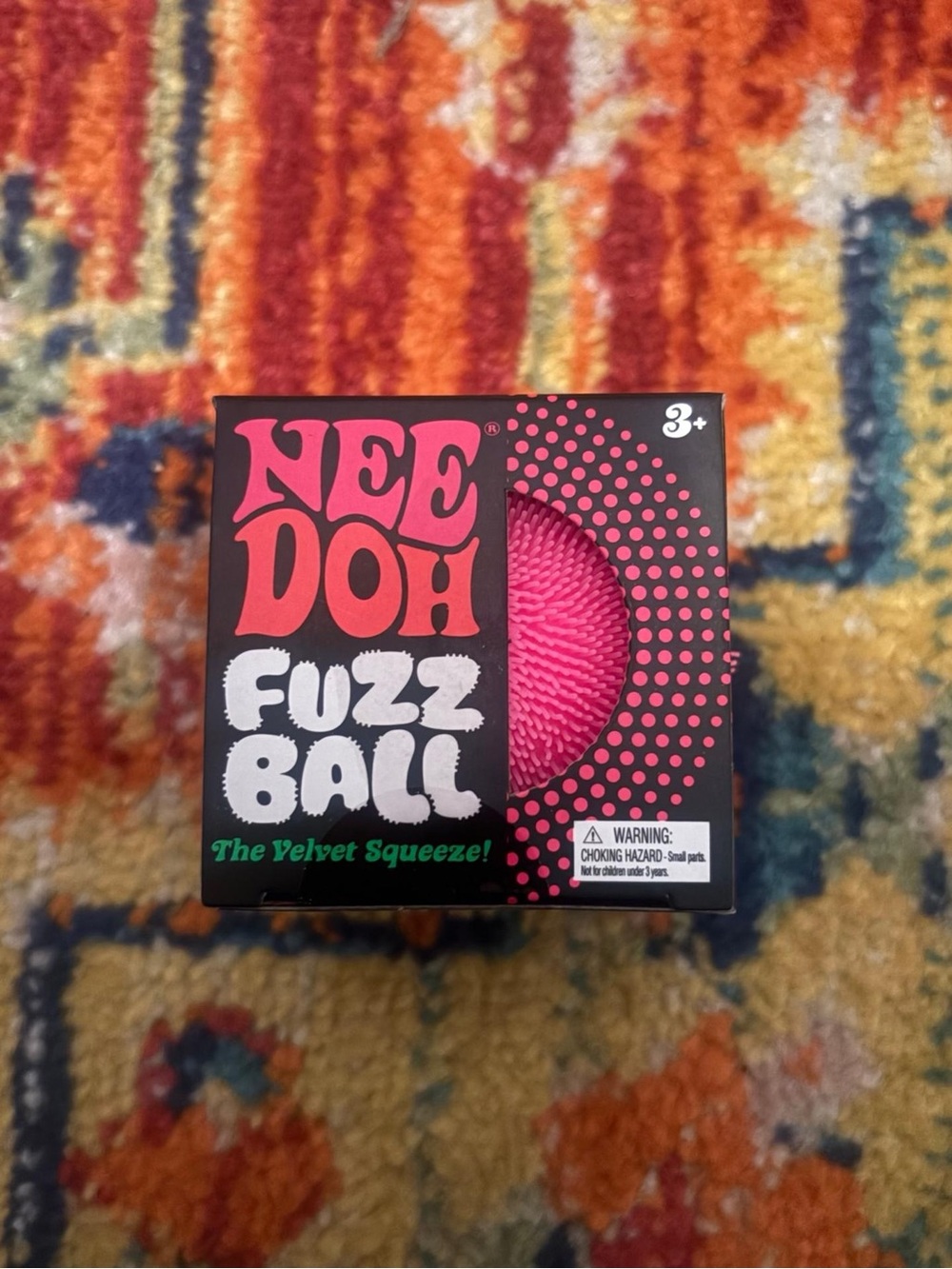 NeeDoh Fuzz Ball - Pink Velvet Squeeze